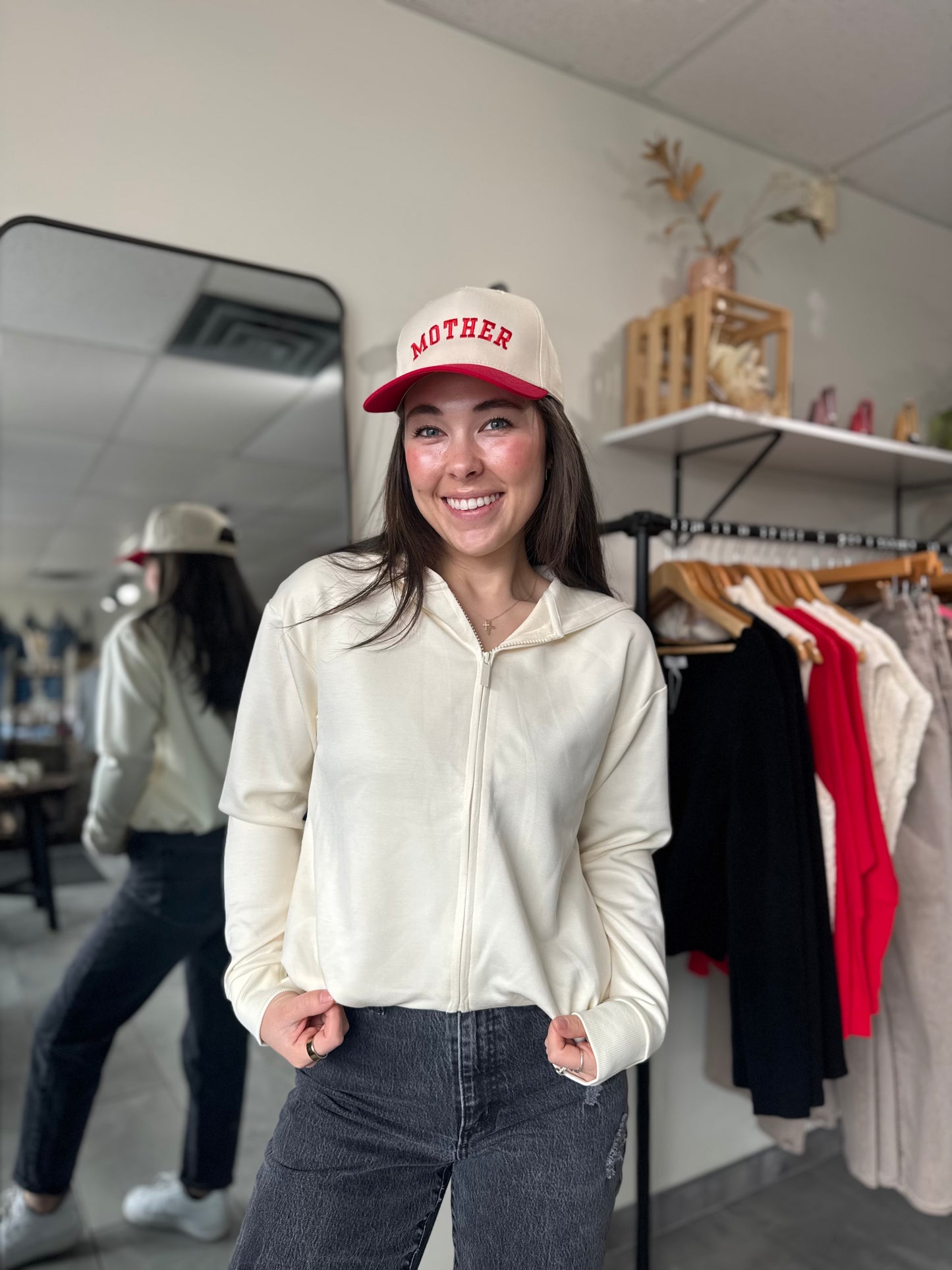 Kaia Full Zip Hoodie | Pale Yellow