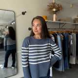 Geralyn Sweater - Storm Blue