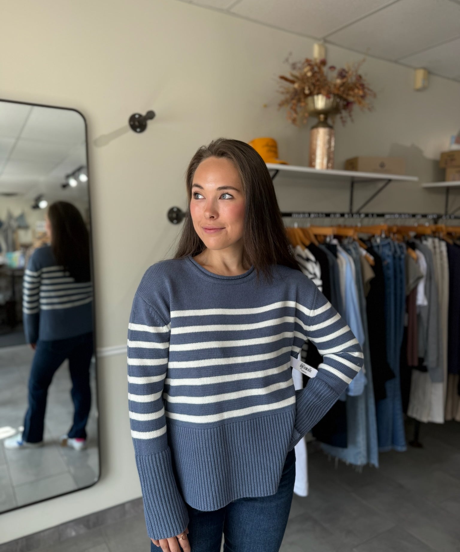 Geralyn Sweater - Storm Blue