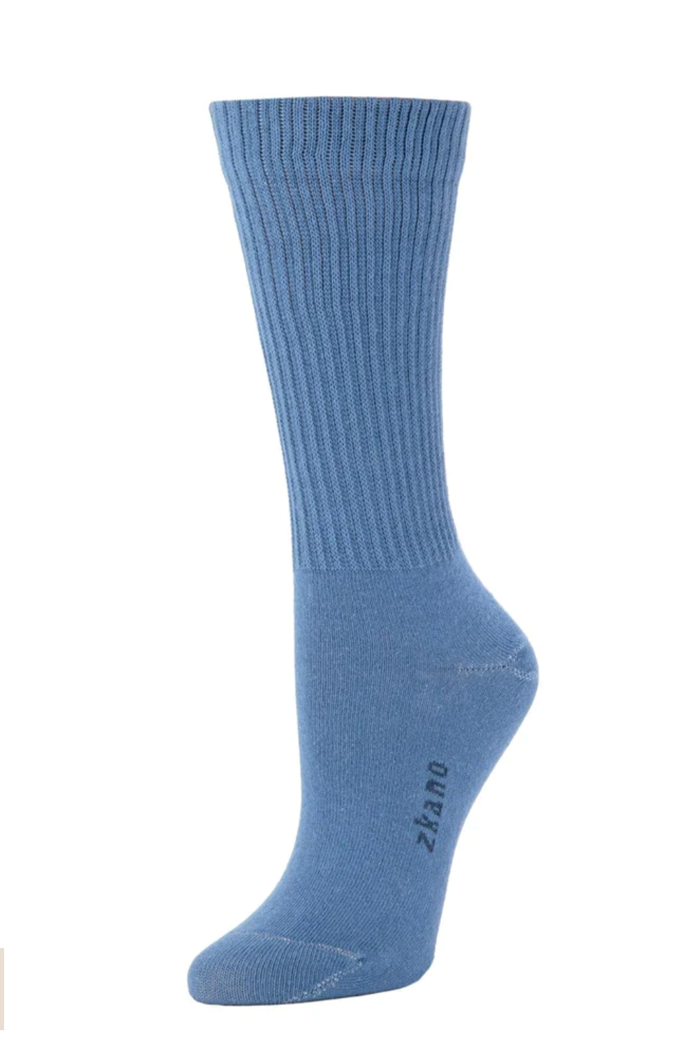Rib Knit Organic Cotton Crew Socks image 6