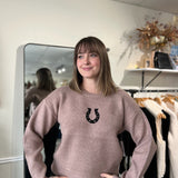 Horseshoe Sweater | Brown