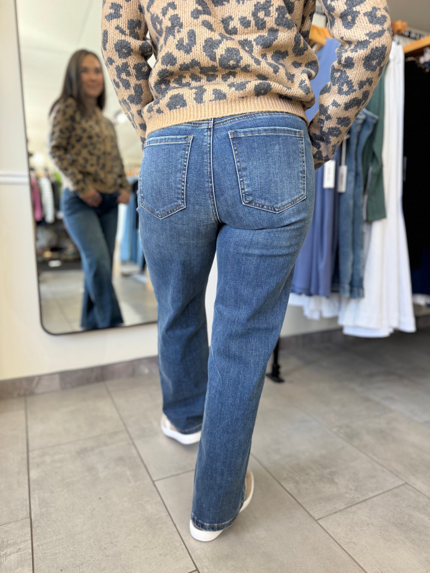 Charlotte High Rise Wide Leg Fab AB - Historical