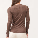 Nina Crew Neck Classic Fit Long Sleeve image 3