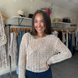 Adela Sweater | Light Beige
