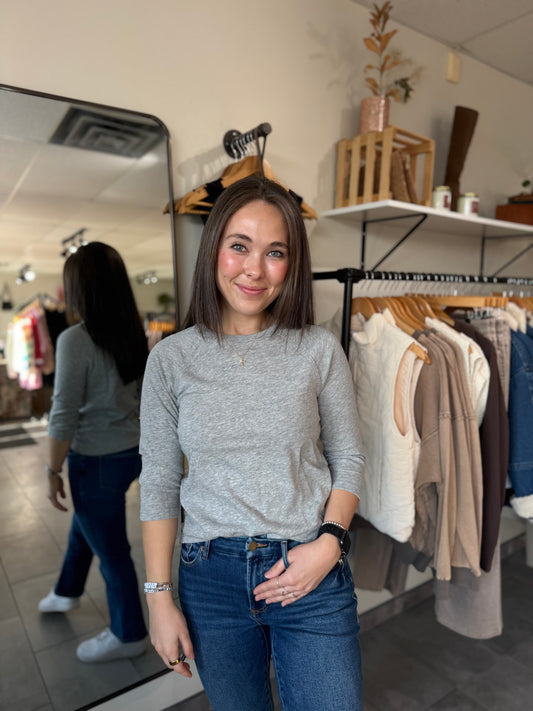 Sonoma Tee | Heather Grey