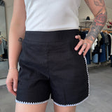 Nicolette Embroidered Shorts