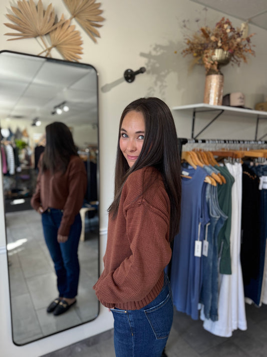 Essential Mock Neck Sweater
