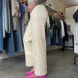 Holly High Rise Straight Leg Jeans | Wheat