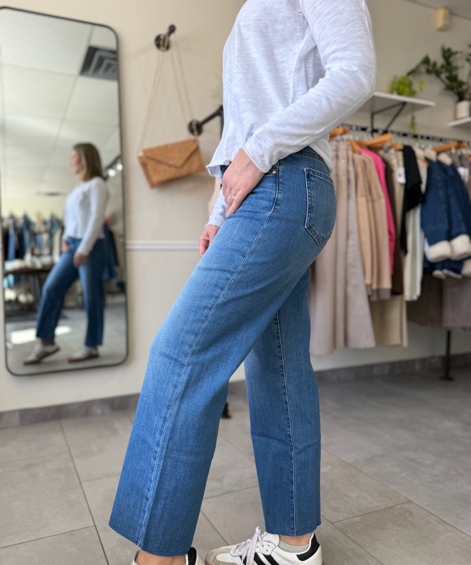 Charlotte High Rise Wide Legs | Soaring