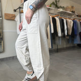 Wilma Harem Joggers | Light Beige