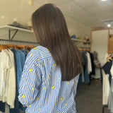Lolita Top | Blue Lemon Embroidery