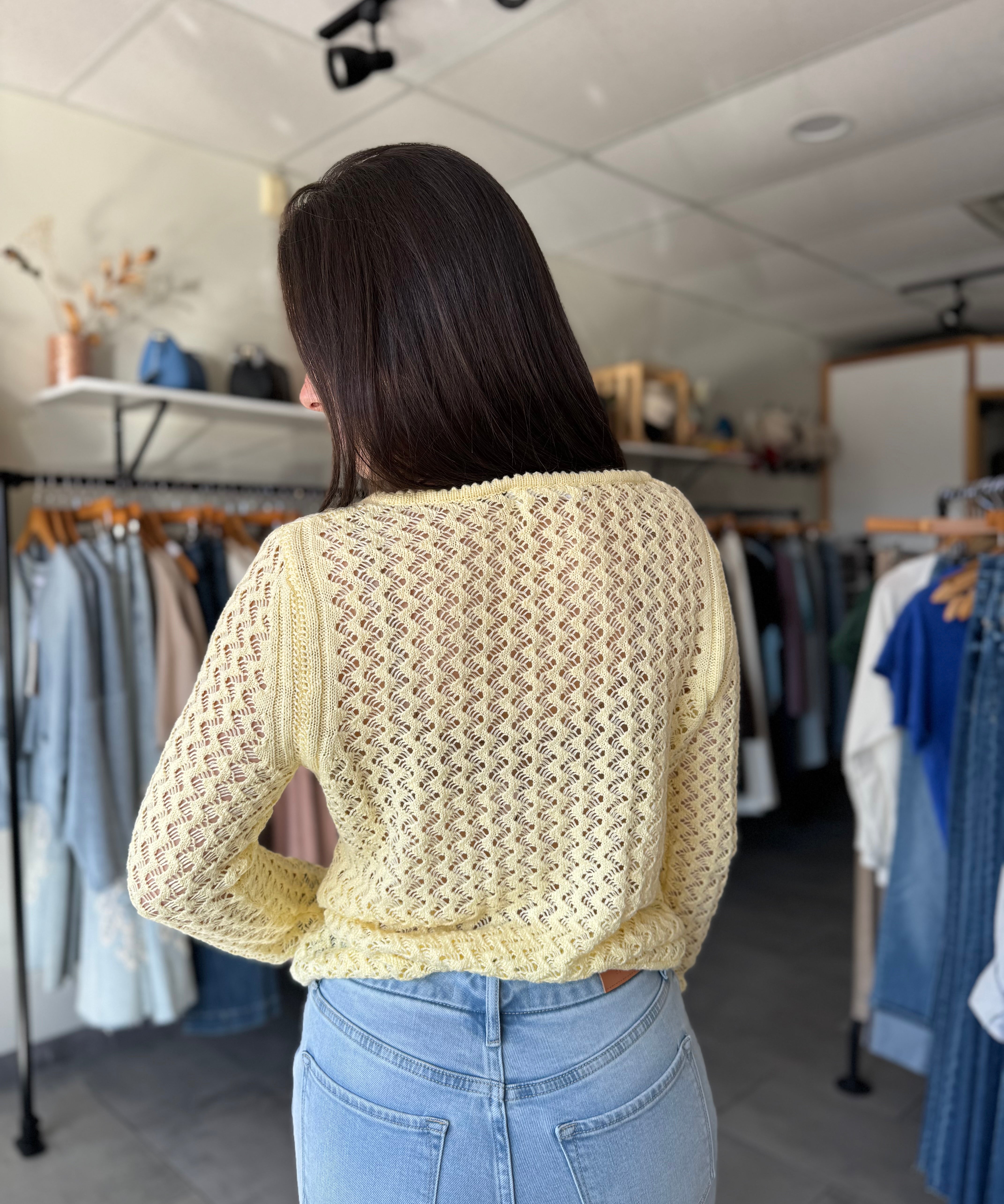 Vivi Sweater | Wax Yellow