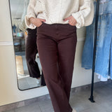Taylor Straight Leg Jeans - Dark Oak
