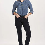 Blair Mid Rise Slim Straight Jeans - Yorkville image 0