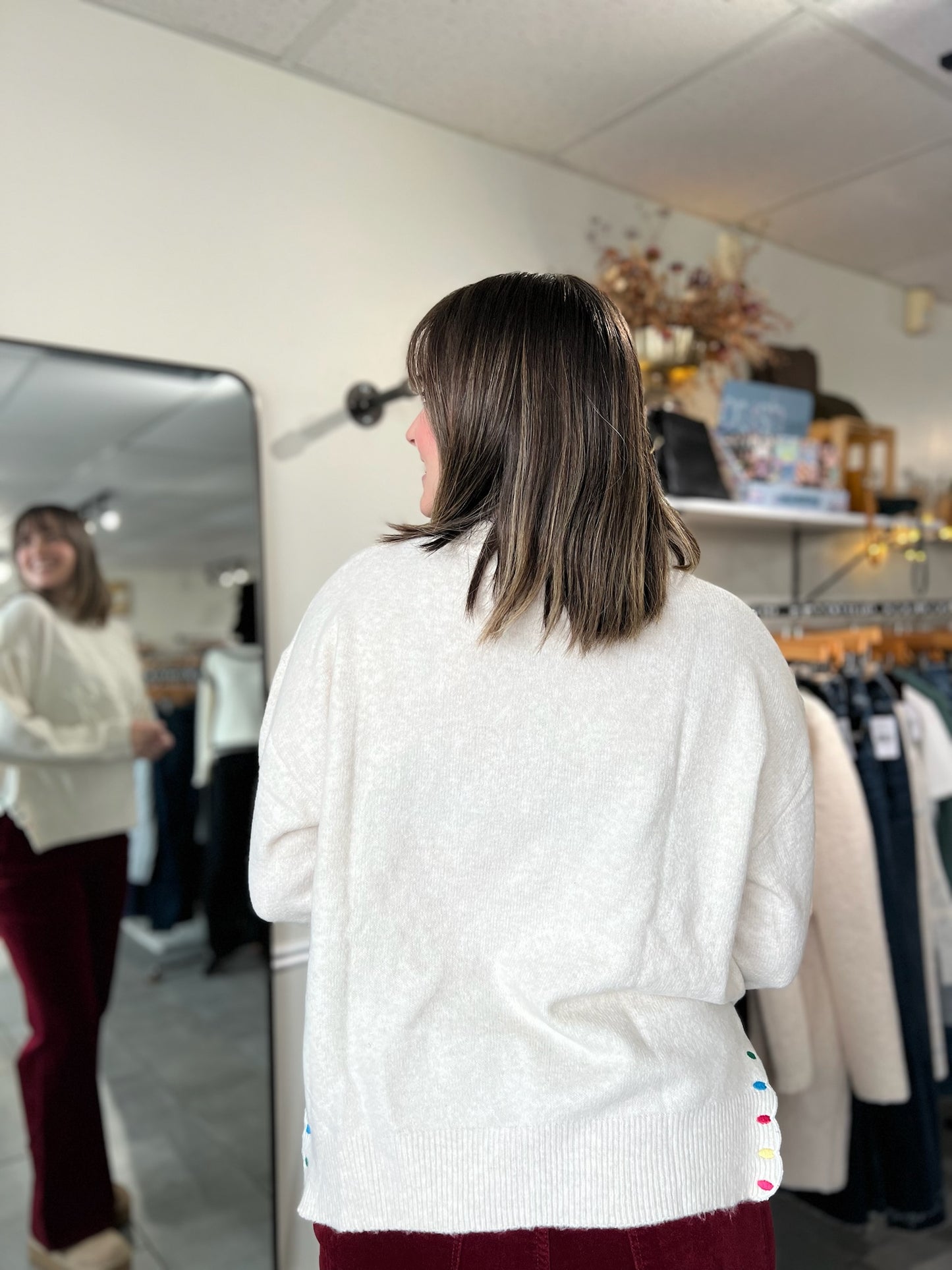 Peace & Joy Novelty Sweater