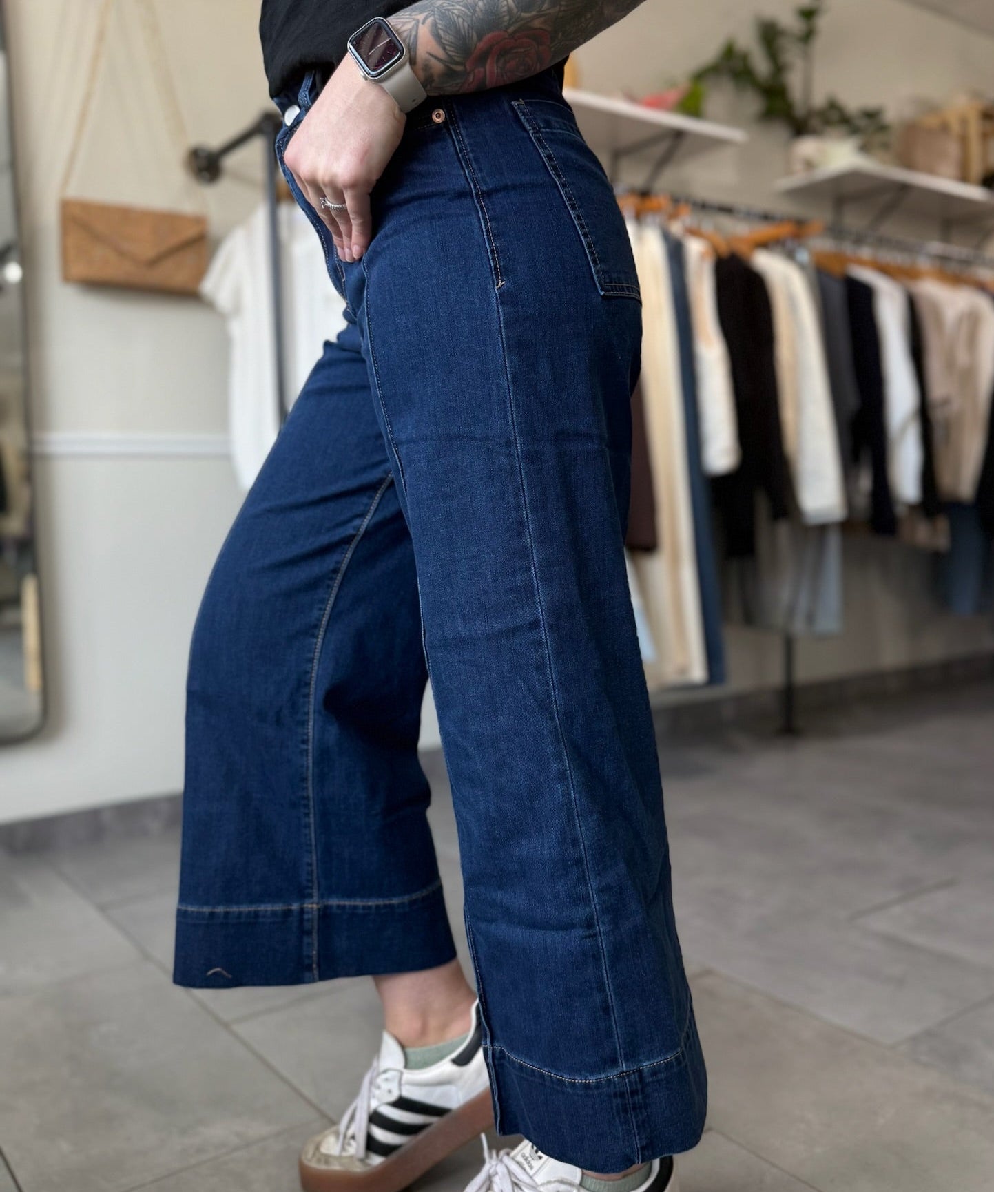 Audrey Wide Leg Jeans | Breckenridge