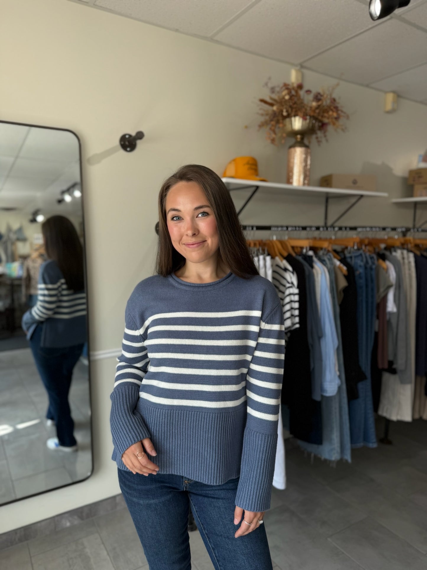 Geralyn Sweater - Storm Blue