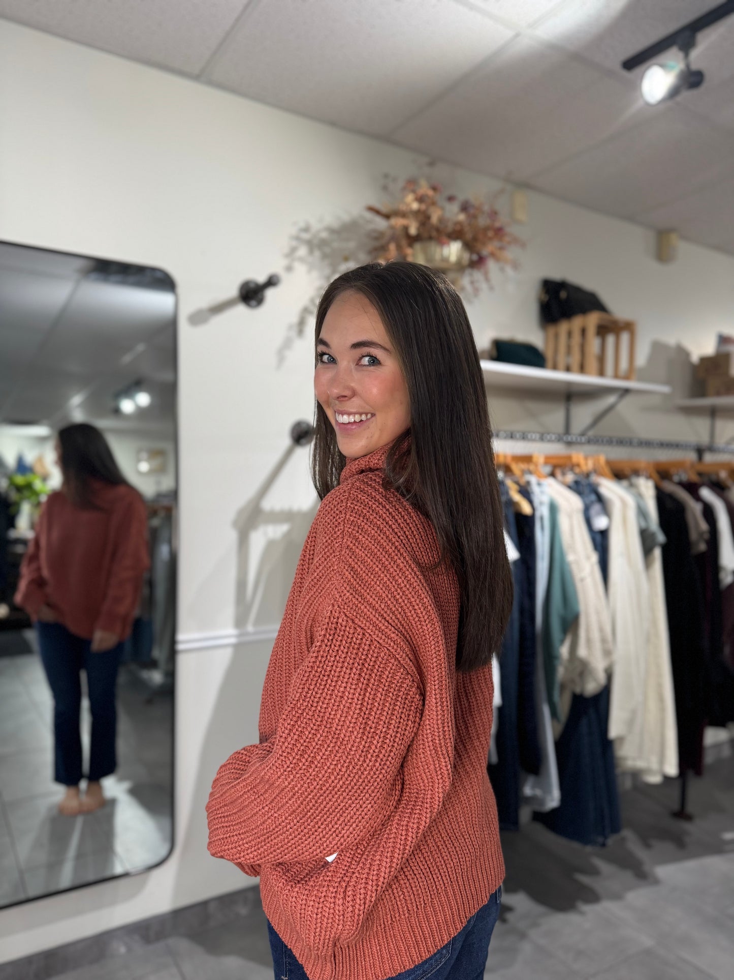 Delaney Sweater - Clay