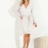 Jazmin Pleated Sparkle Dress image 0