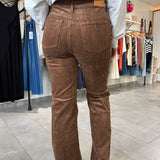 Florence Bootcut Pinwale Corduroy Pants | Cappuccino