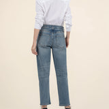 Ashley High Rise Slouchy Barrel Jeans - Leadership image 1