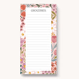 Magnetic Grocery Pad | Summer Meadows