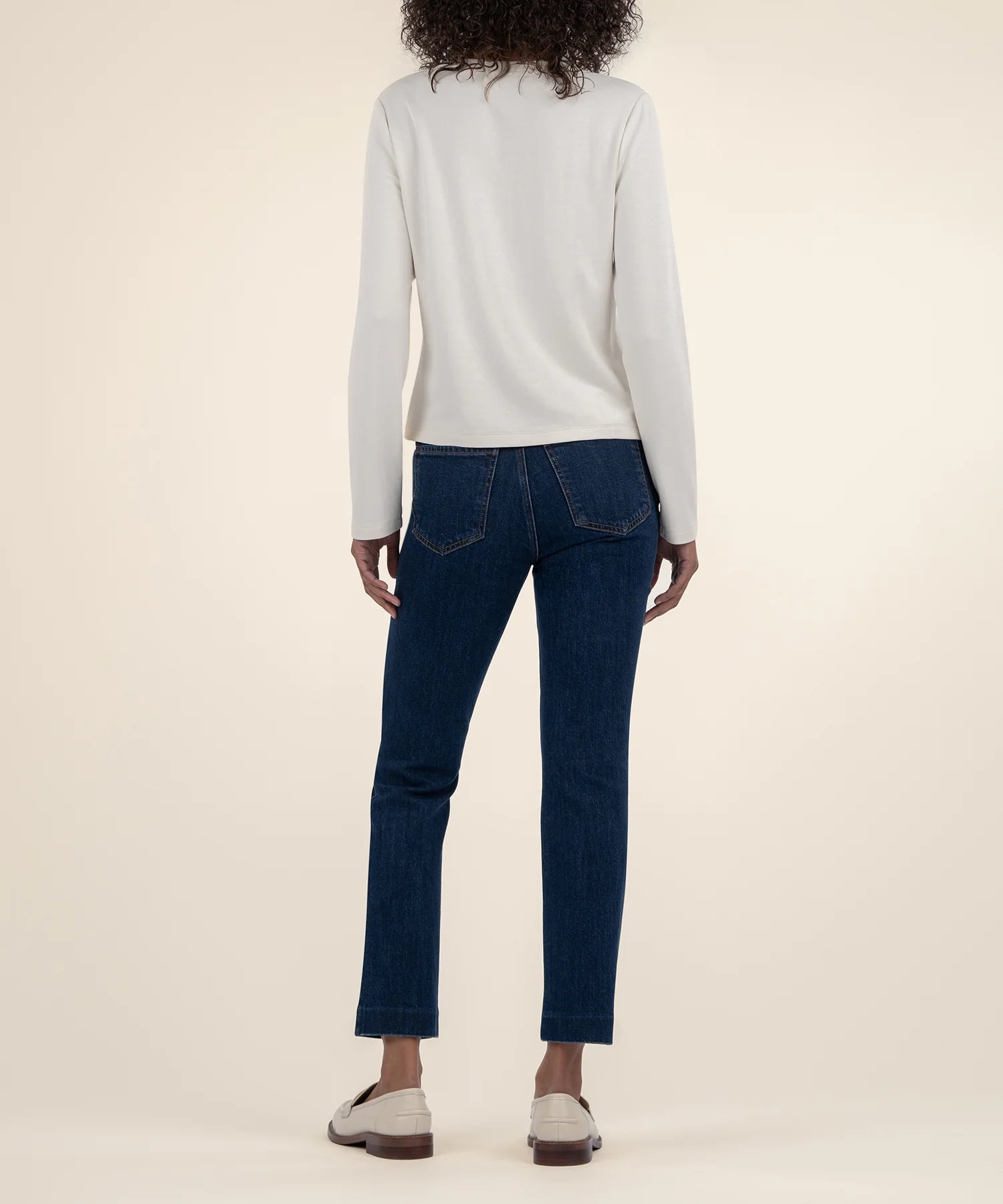 Darla Henley Top - Ivory image 2
