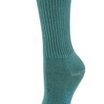 Rib Knit Organic Cotton Crew Socks image 4