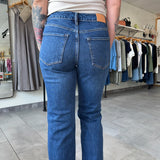 Anika Mid Rise Straight Leg Jeans | Libertas