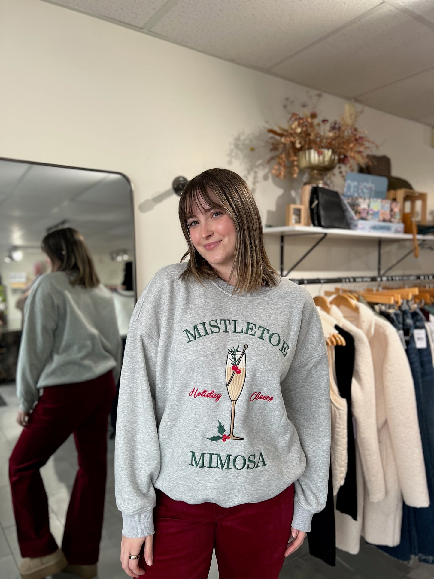 Holiday Mimosa Crewneck