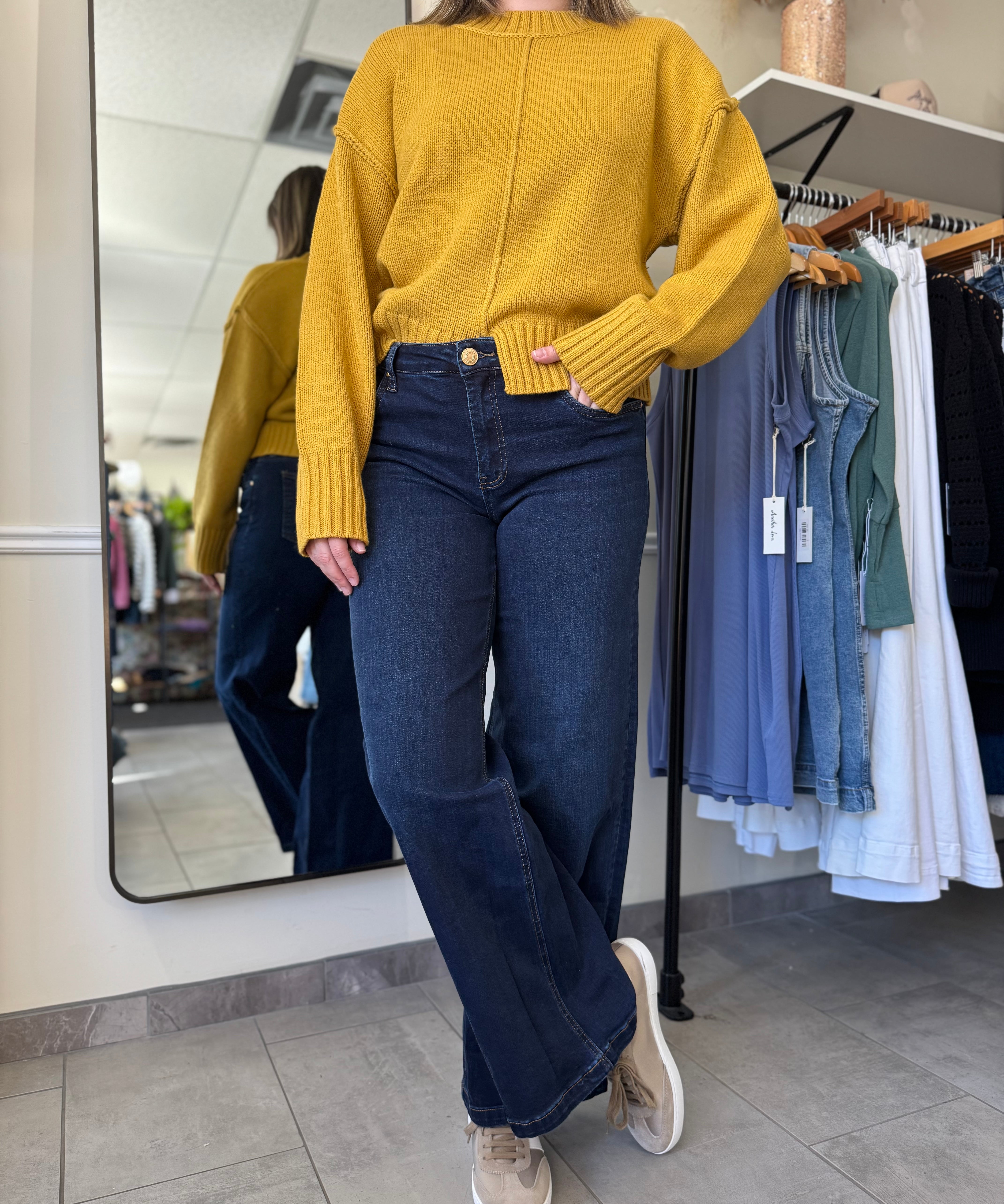 Jean High Rise Wide Legs - Attributable