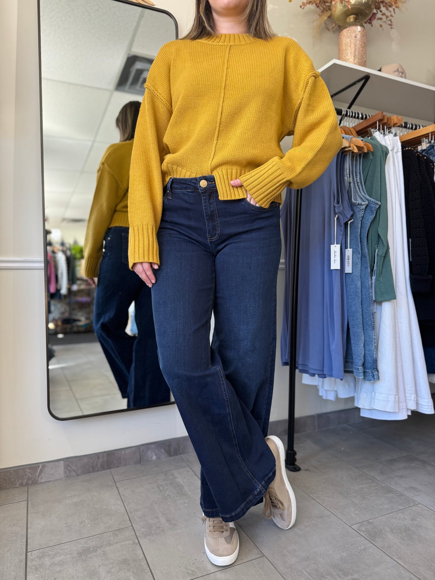 Jean High Rise Wide Legs - Attributable