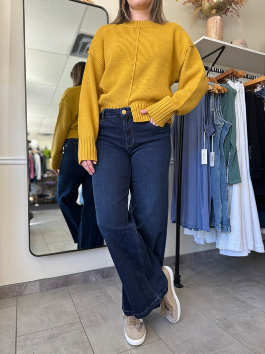 Jean High Rise Wide Legs - Attributable