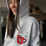 Hot Chocolate Recipe Cozy Hoodie