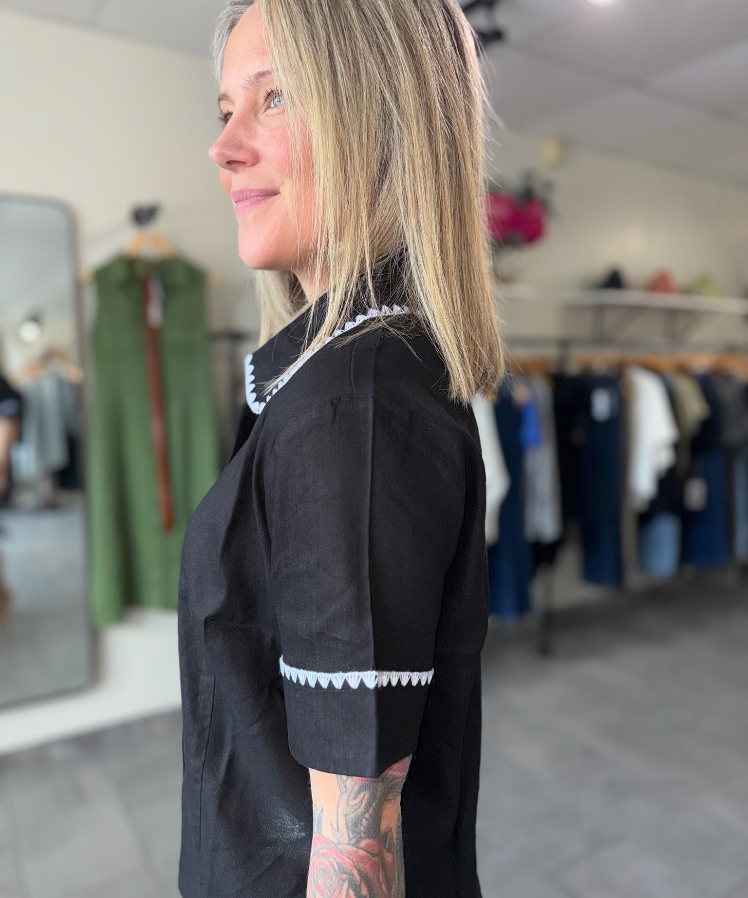 Marisol Button Front Top