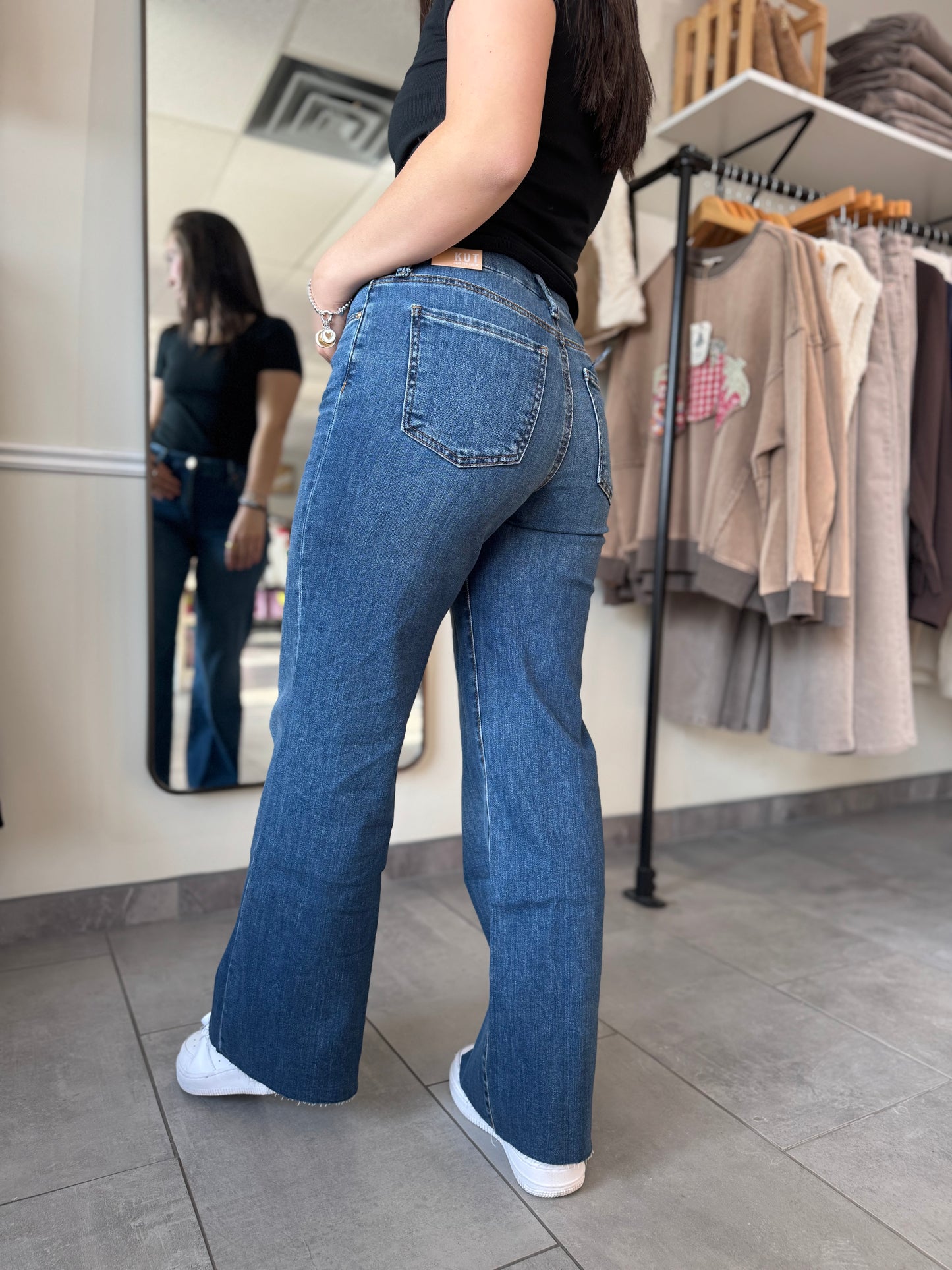 Meg High Rise Wide Legs Long Inseam | Rad