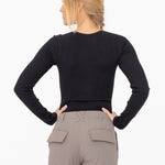 Ribbed Seamless Long Sleeve Bodysuit image 2