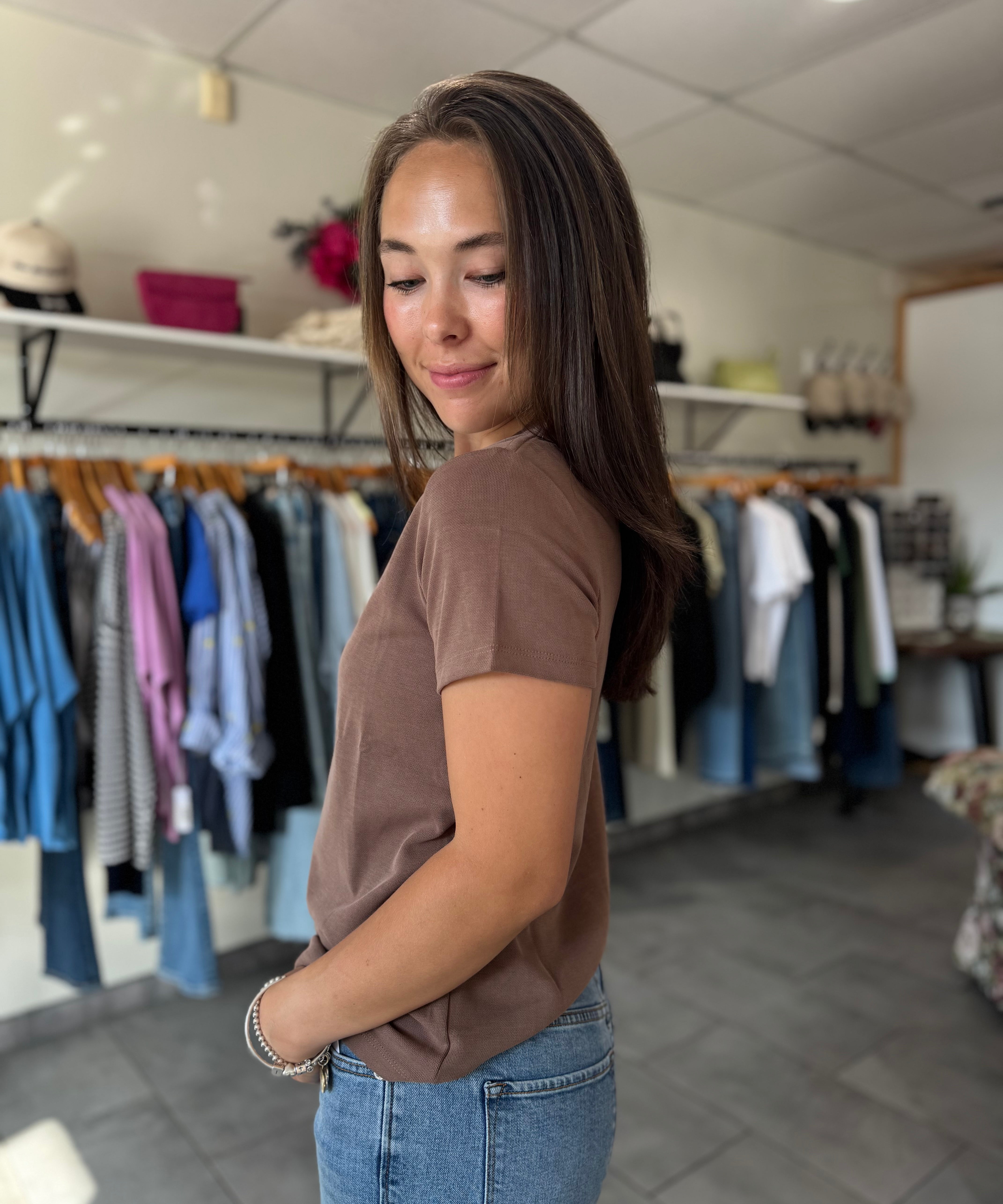 Remington Relaxed Fit T-Shirt | Latte