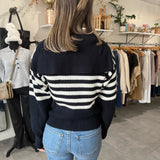 Noelle Full Zip Sweater