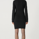 Mini Mock Neck Sweater Dress image 1