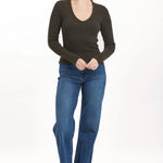 Marlowe V Neck Top image 2