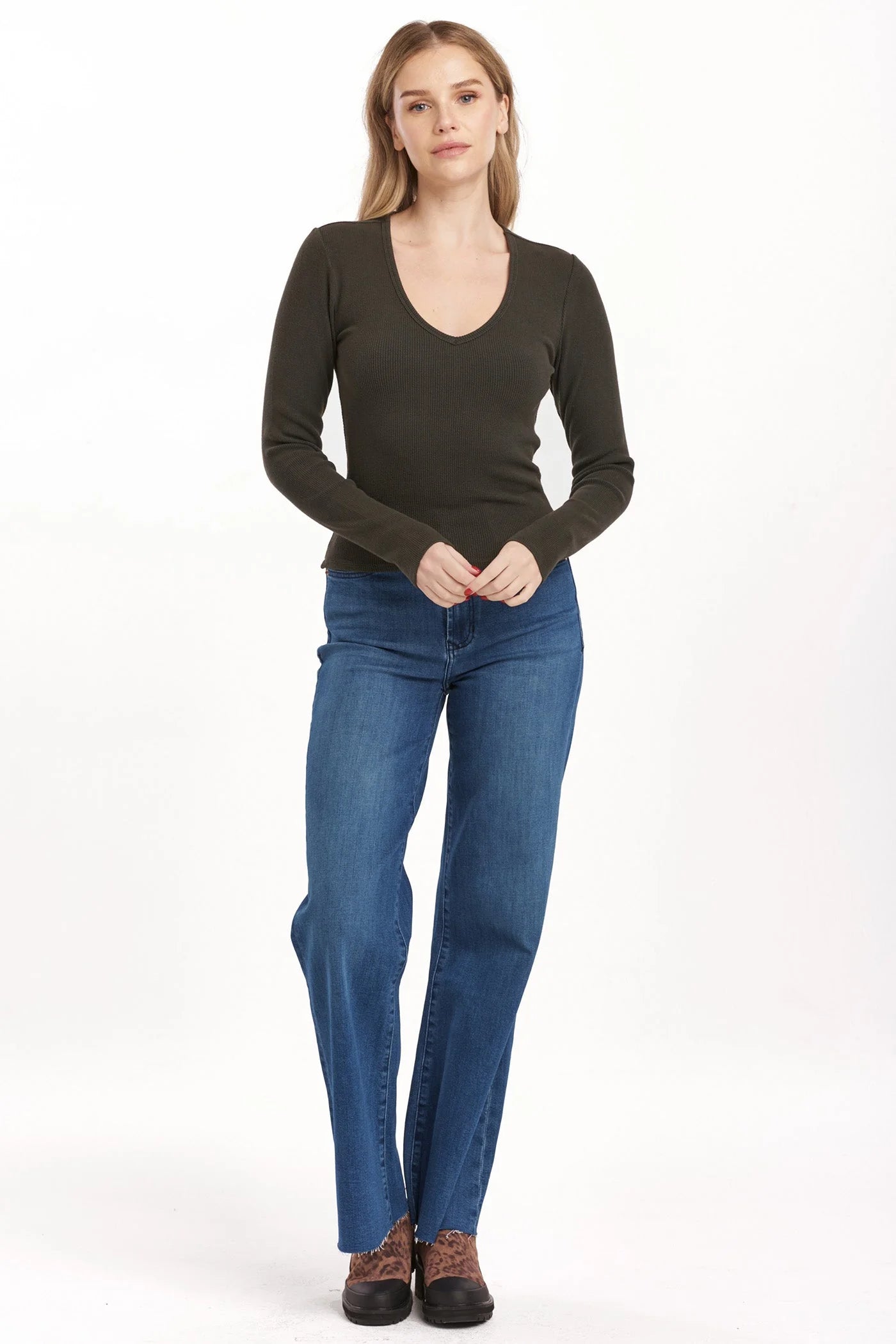 Marlowe V Neck Top image 2