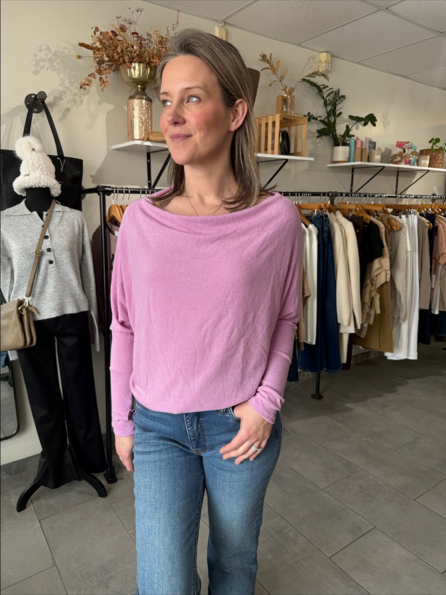 The Anywhere Top - Violet