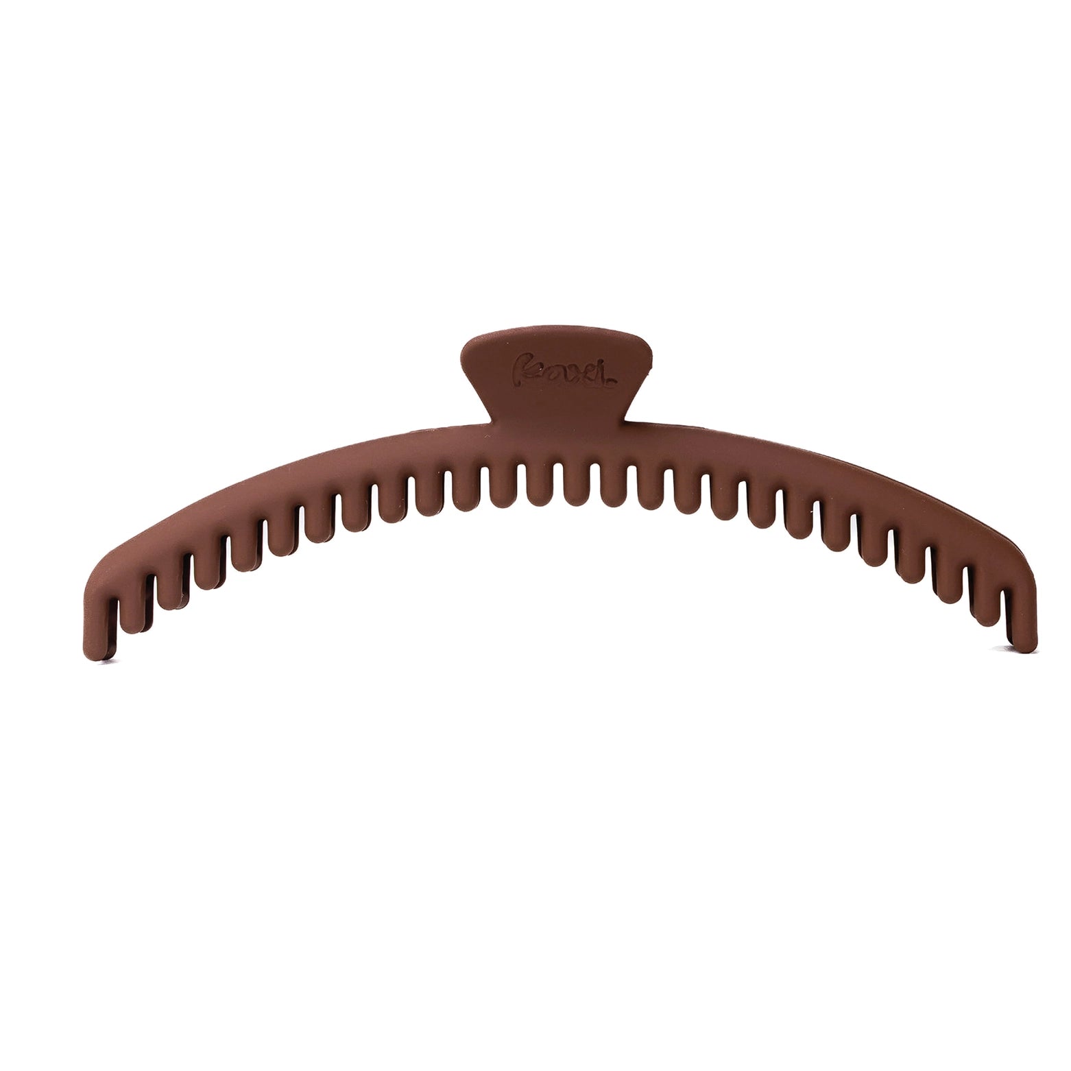 Kaxi Original Hold Everything Claw Clip - Matte Dark Brown