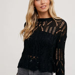 Open Knit Pullover image 0