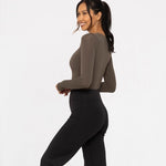 Double-Layered Long Sleeve Bodysuit image 2