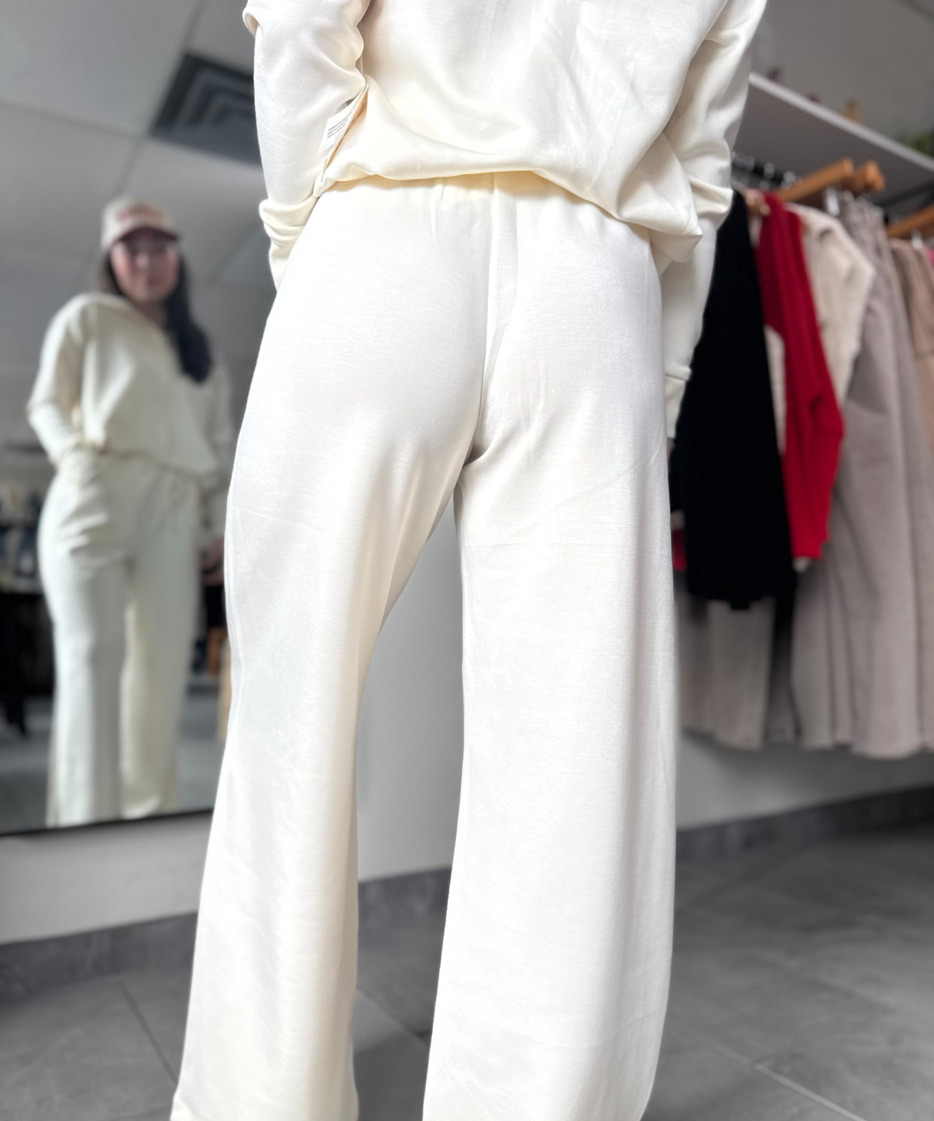 Zahara Drawstring Pants | Pale Yellow