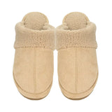 Faux Suede Sherpa Slippers image 2
