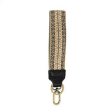 Neutral Embroidered Easy Find Wristlet image 0