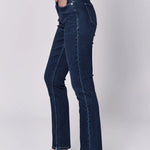 Blair Mid Rise Slim Straight Jeans - Riviera image 1